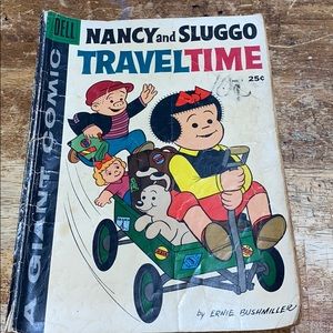 Vintage Nancy and Sluggo Traveltime A Giant Comic